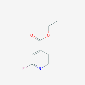 molecular formula C8H8FNO2 B2858224 Ethyl 2-fluoroisonicotinate CAS No. 123412-95-3