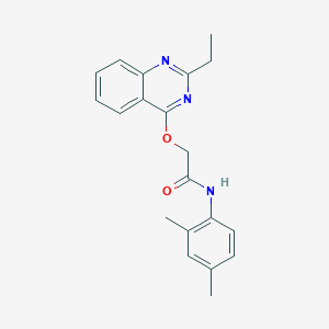 N-(2,4-dimethylphenyl)-2-[(2-ethylquinazolin-4-yl)oxy]acetamide