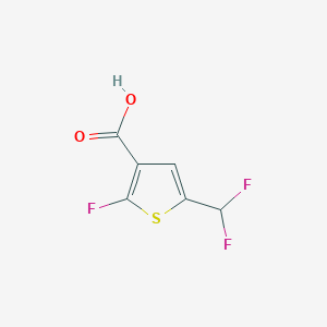 5-(Difluoromethyl)-2-fluorothiophene-3-carboxylic acid