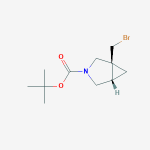 Tert-butyl (1S,5S)-1-(bromomethyl)-3-azabicyclo[3.1.0]hexane-3-carboxylate