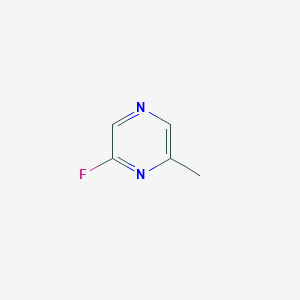 molecular formula C5H5FN2 B2858313 2-Fluoro-6-methylpyrazine CAS No. 1321999-33-0