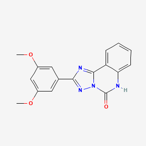 2-(3,5-dimethoxyphenyl)[1,2,4]triazolo[1,5-c]quinazolin-5(6H)-one
