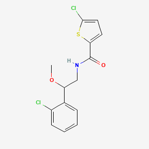 5-chloro-N-(2-(2-chlorophenyl)-2-methoxyethyl)thiophene-2-carboxamide