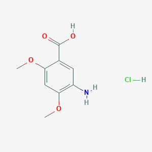 5-Amino-2,4-dimethoxybenzoic acid hydrochloride