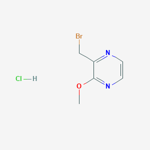 2-(Bromomethyl)-3-methoxypyrazine hydrochloride