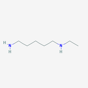 molecular formula C7H18N2 B2858560 (5-Aminopentyl)(ethyl)amine CAS No. 258818-11-0