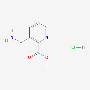 molecular formula C8H11ClN2O2 B2858751 Methyl 3-(aminomethyl)picolinate hydrochloride CAS No. 1050610-67-7