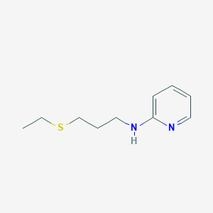 molecular formula C10H16N2S B2858913 N-(3-(Ethylthio)propyl)pyridin-2-amine CAS No. 1601737-81-8