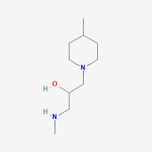 1-Methylamino-3-(4-methyl-piperidin-1-yl)-propan-2-ol