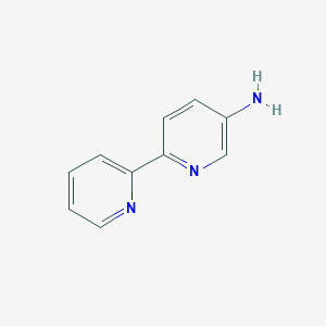 molecular formula C10H9N3 B2858934 [2,2'-Bipyridin]-5-amine CAS No. 160539-04-8