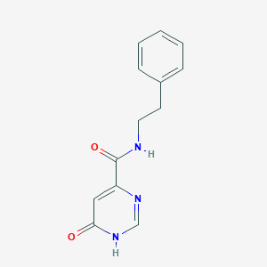 6-hydroxy-N-phenethylpyrimidine-4-carboxamide
