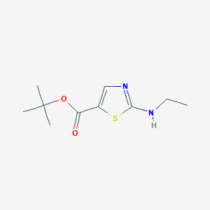 Tert-butyl 2-(ethylamino)-1,3-thiazole-5-carboxylate