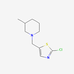 1-[(2-Chloro-1,3-thiazol-5-yl)methyl]-3-methylpiperidine