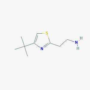 2-(4-Tert-butyl-1,3-thiazol-2-yl)ethan-1-amine