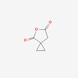 molecular formula C6H6O3 B2859013 5-Oxaspiro[2.4]heptane-4,6-dione CAS No. 34299-44-0