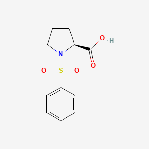 (2S)-1-(benzenesulfonyl)pyrrolidine-2-carboxylic acid