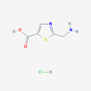 2-(Aminomethyl)thiazole-5-carboxylic acid hydrochloride
