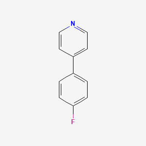 molecular formula C11H8FN B2859065 4-(4-Fluorophenyl)pyridine CAS No. 39795-58-9