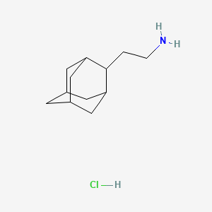 B2859429 [2-(2-Adamantyl)ethyl]amine hydrochloride CAS No. 2622-60-8; 59807-53-3; 59807-55-5