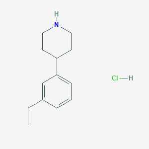 4-(3-ethylphenyl)piperidine HCl