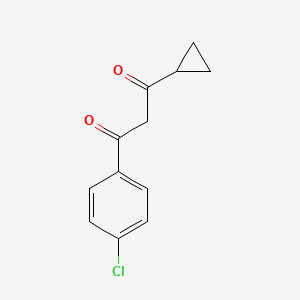 1-(4-Chlorophenyl)-3-cyclopropylpropane-1,3-dione