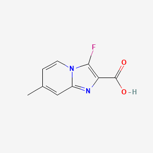 3-Fluoro-7-methylimidazo[1,2-a]pyridine-2-carboxylic acid