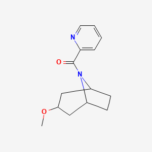 ((1R,5S)-3-methoxy-8-azabicyclo[3.2.1]octan-8-yl)(pyridin-2-yl)methanone