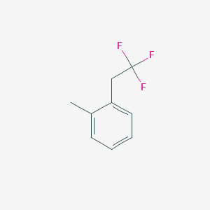 molecular formula C9H9F3 B2859845 1-Methyl-2-(2,2,2-trifluoroethyl)benzene CAS No. 158884-40-3
