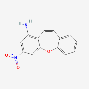 3-Nitrodibenzo[b,f]oxepin-1-amine