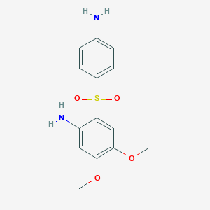 Benzenamine, 2-((4-aminophenyl)sulfonyl)-4,5-dimethoxy-