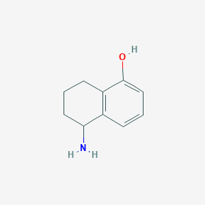 5-Amino-5,6,7,8-tetrahydronaphthalen-1-ol