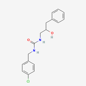 1-(4-Chlorobenzyl)-3-(2-hydroxy-3-phenylpropyl)urea
