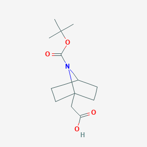 2-(7-(tert-Butoxycarbonyl)-7-azabicyclo[2.2.1]heptan-1-yl)acetic acid