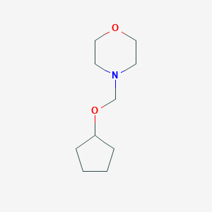 Morpholine, 4-[(cyclopentyloxy)methyl]-(9CI)