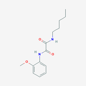 molecular formula C14H20N2O3 B2860749 N1-(2-methoxyphenyl)-N2-pentyloxalamide CAS No. 898375-10-5