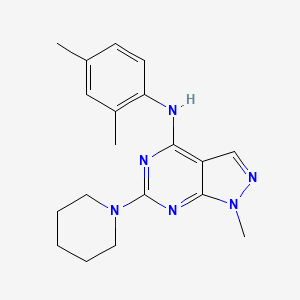 N-(2,4-dimethylphenyl)-1-methyl-6-(piperidin-1-yl)-1H-pyrazolo[3,4-d]pyrimidin-4-amine