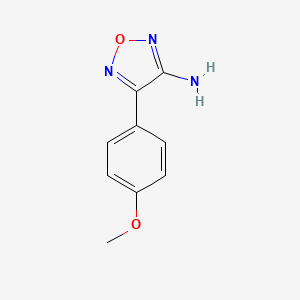 4-(4-Methoxyphenyl)-1,2,5-oxadiazol-3-amine