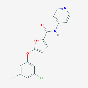 molecular formula C16H10Cl2N2O3 B028608 MAC 1753 CAS No. 685830-90-4