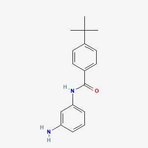 B2860804 N-(3-aminophenyl)-4-tert-butylbenzamide CAS No. 330997-09-6