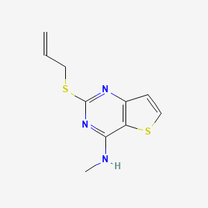 2-(allylsulfanyl)-N-methylthieno[3,2-d]pyrimidin-4-amine