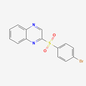 2-[(4-Bromophenyl)sulfonyl]quinoxaline
