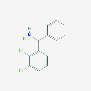 molecular formula C13H11Cl2N B2860966 (2,3-Dichlorophenyl)(phenyl)methanamine CAS No. 286948-94-5