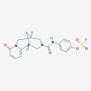(1R,9R)-11-[(4-Fluorosulfonyloxyphenyl)carbamoyl]-6-oxo-7,11-diazatricyclo[7.3.1.02,7]trideca-2,4-diene