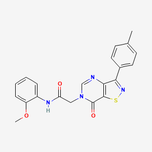 3-chloro-N-[(3-isopropyl-3H-imidazo[4,5-b]pyridin-2-yl)methyl]-4-methylbenzenesulfonamide