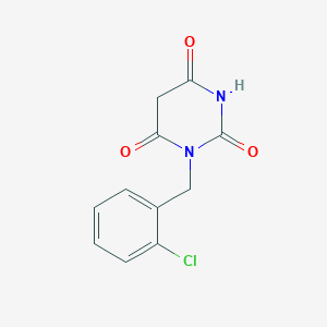 1-[(2-Chlorophenyl)methyl]-1,3-diazinane-2,4,6-trione