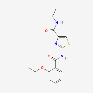 2-(2-ethoxybenzamido)-N-ethylthiazole-4-carboxamide
