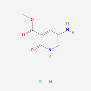 Methyl 5-amino-2-oxo-1H-pyridine-3-carboxylate;hydrochloride
