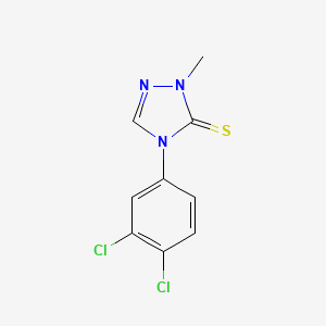 4-(3,4-dichlorophenyl)-2-methyl-2,4-dihydro-3H-1,2,4-triazole-3-thione