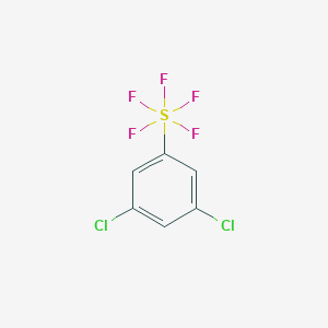 (3,5-Dichlorophenyl)-pentafluoro-lambda6-sulfane