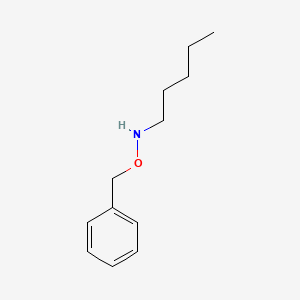 molecular formula C12H19NO B2861383 (Benzyloxy)(pentyl)amine CAS No. 471256-91-4